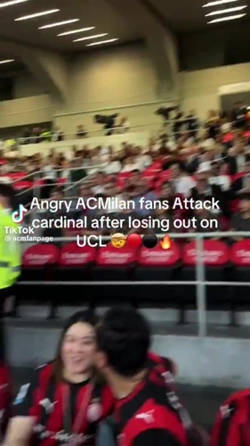 AC米兰老板在比赛结束时立刻离开,米兰球迷集体不爽+炮轰!